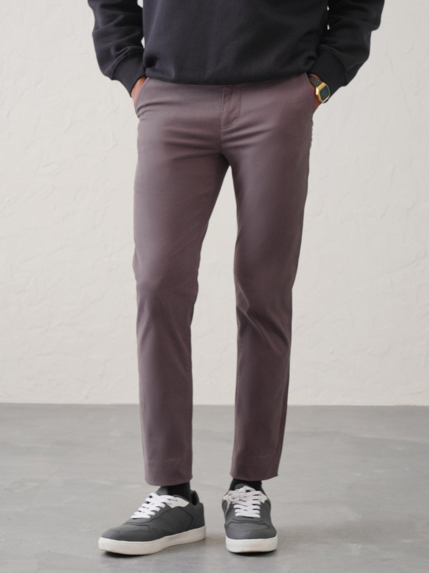 MinusOne Brown Town Regular Fit Chinos