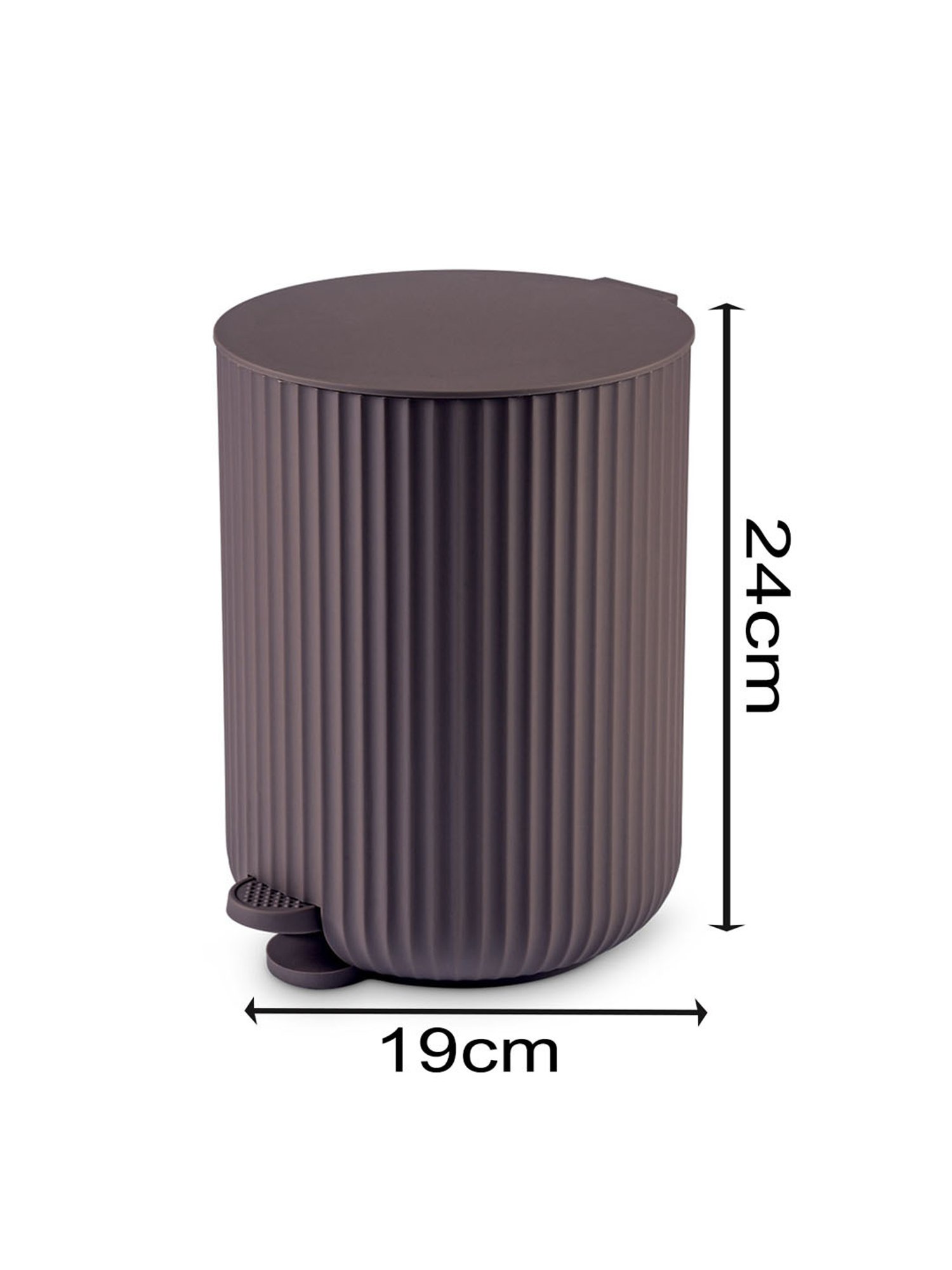 Freelance Grey Steel Set of 1 Dustbins