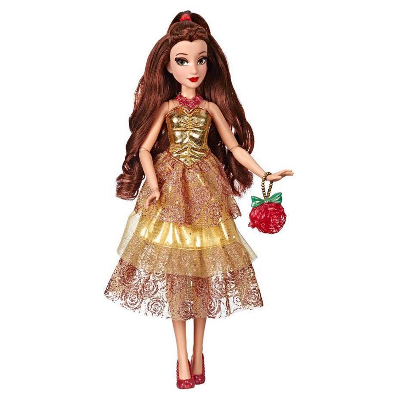 Disney Princess Style Series - Belle Doll in Contemporary Style with Purse & Shoes