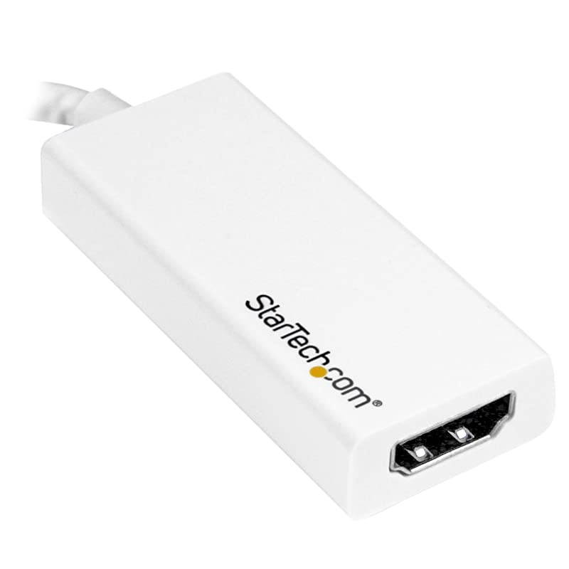 com USB C to HDMI Adapter 4K 30Hz USB 31 TypeC to HDMI Adapter USBC to HDMI Dongle Monitor Adapter White CDP2HDW