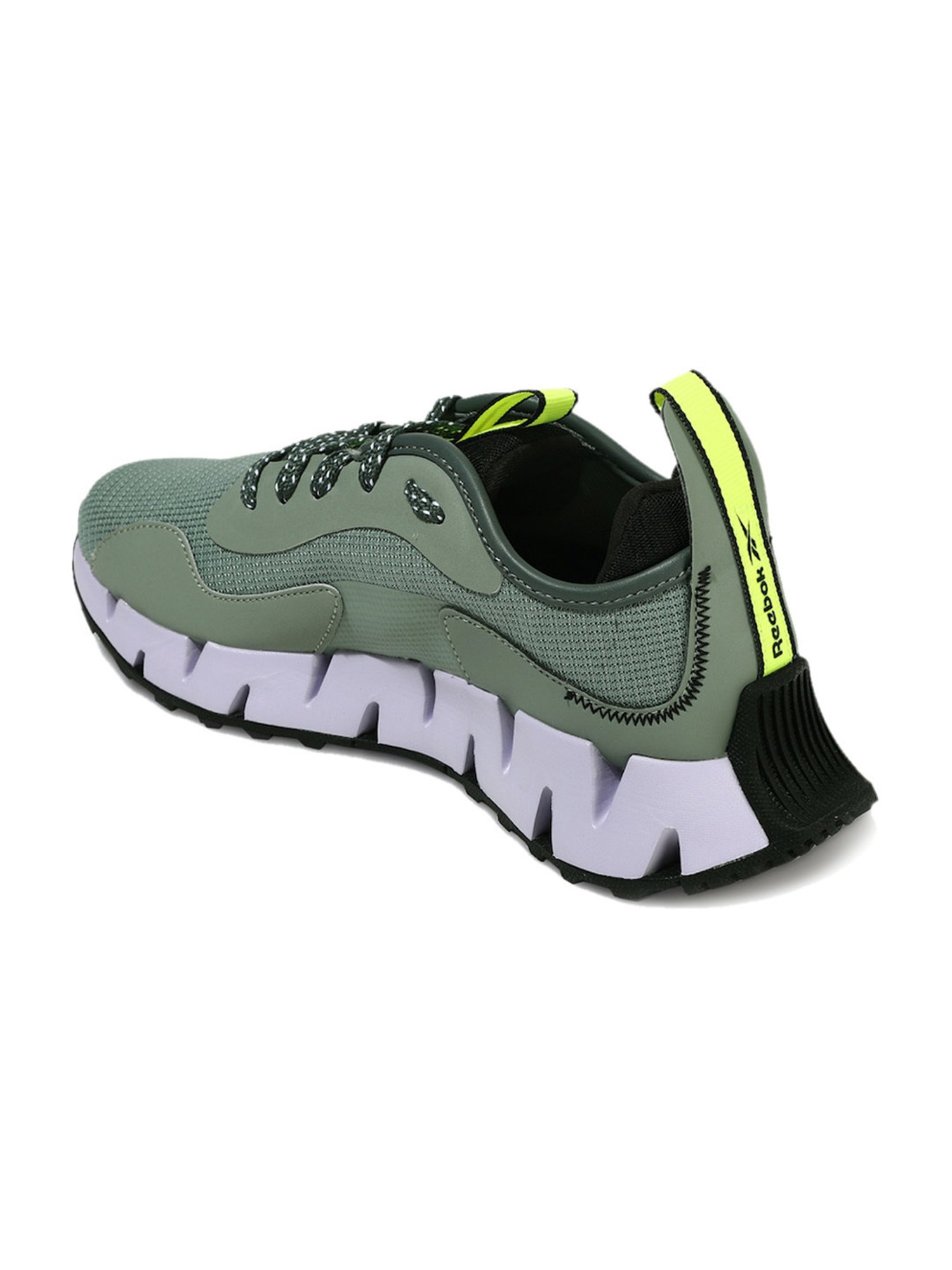 Reebok Women's Zig Dynamica Adventure Green Running Shoes