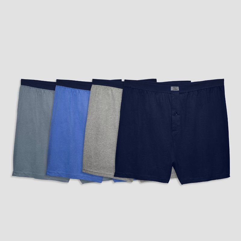 Fruit of the Loom Men's Knit Boxer Shorts 4pk - 2XL