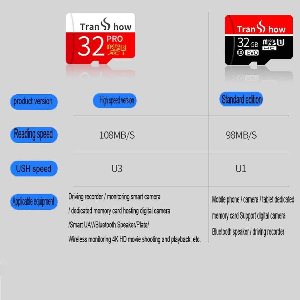 LQNCK 32GB Memory Card Micro Sd Memory Card C10 High Speed Driving Recorder SLR Camera Surveillance Camera Memory Card Tf Card Memory Card Mobile Phone Flash Card (Capacity : Standard Edition 32GB)