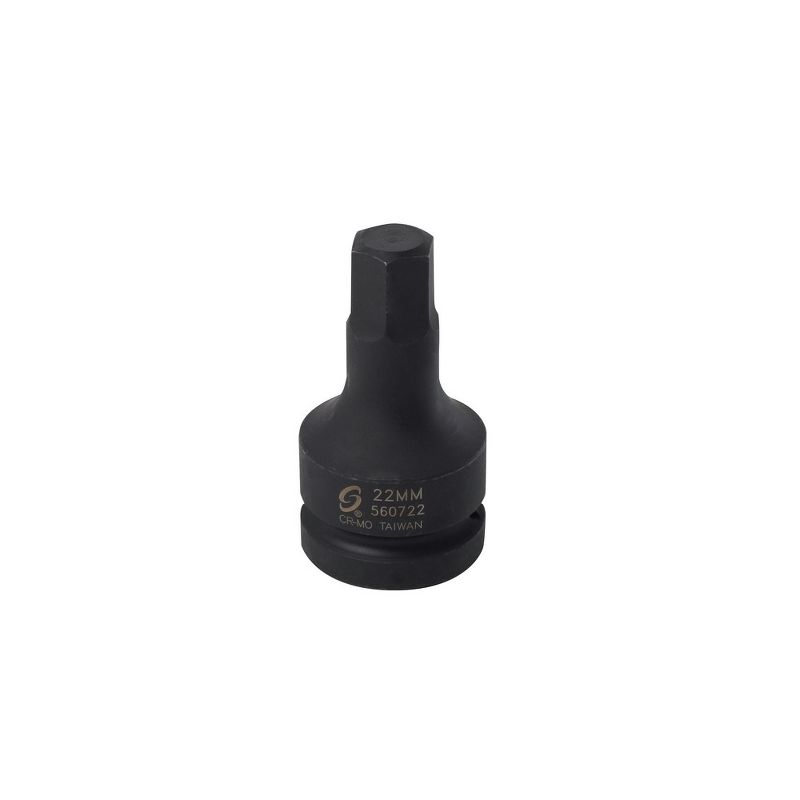 Sunex 560722 1-Piece 1 in. Drive 22mm Hex Driver Socket