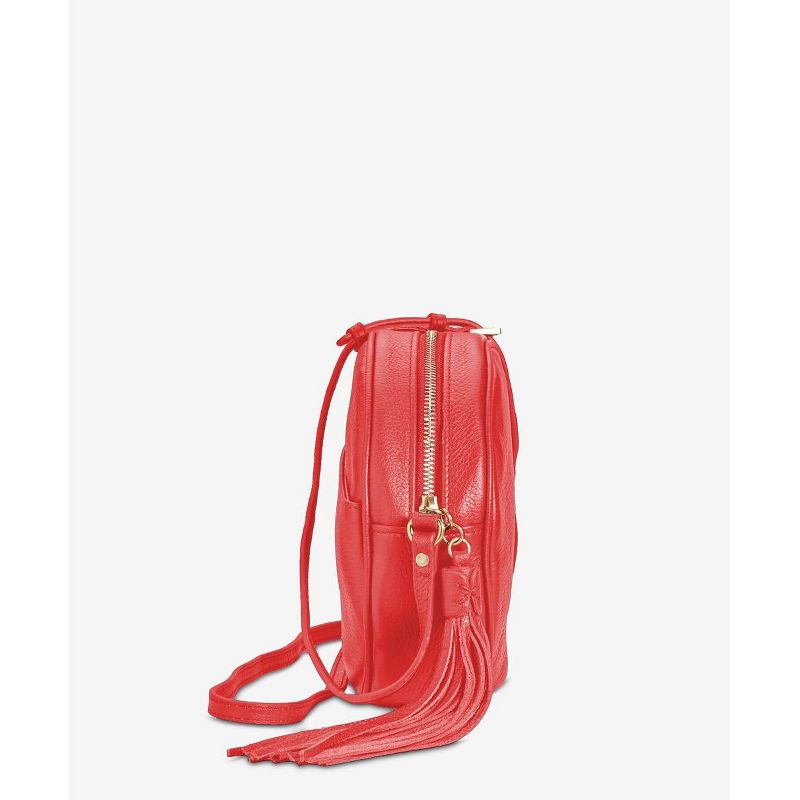 GiGi New York Red Zoe Crossbody Bag
