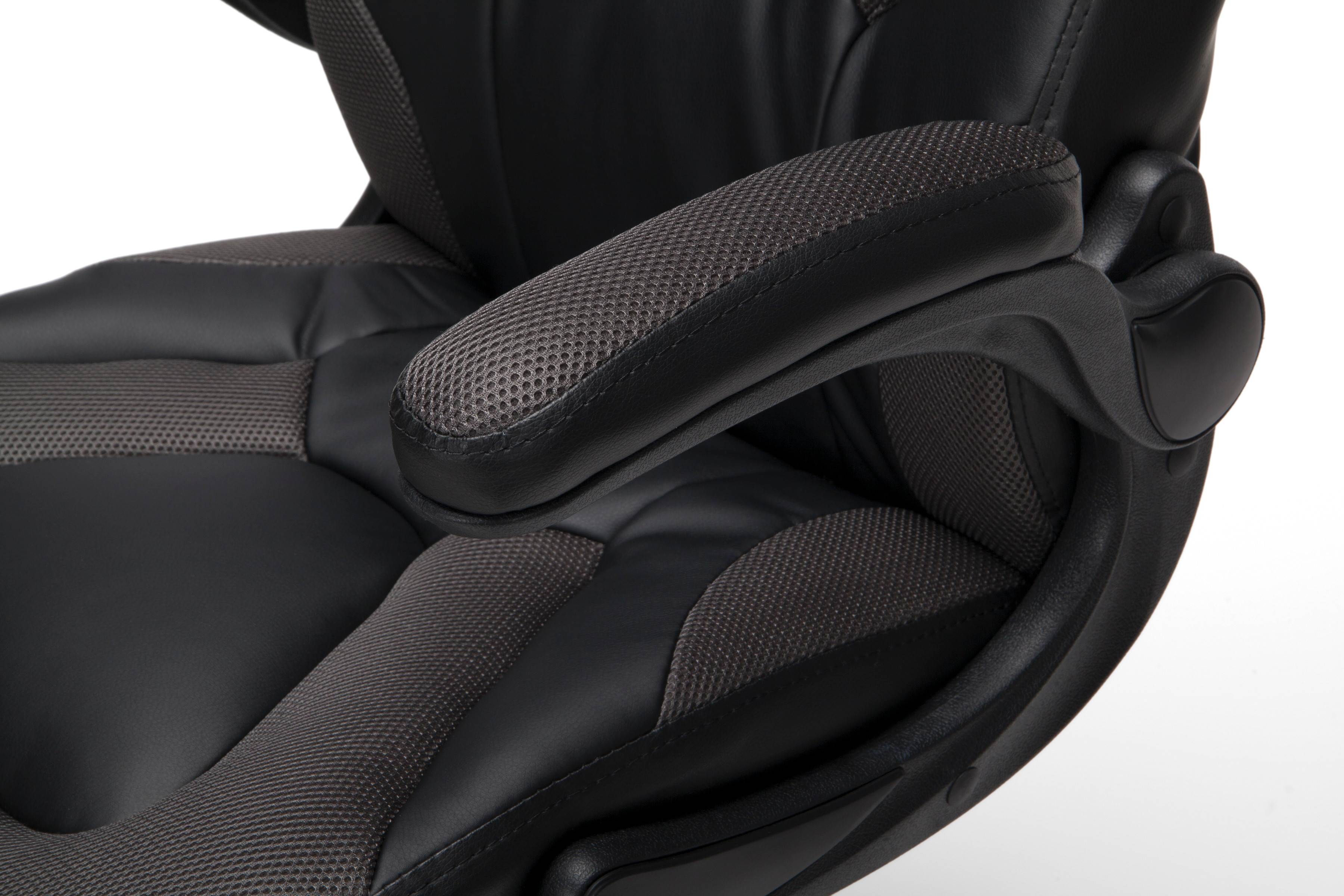 Gaming Chair, Racing Style Computer Desk Chair Padded Armrests Ergonomic Lumbar Support Adjustable Height