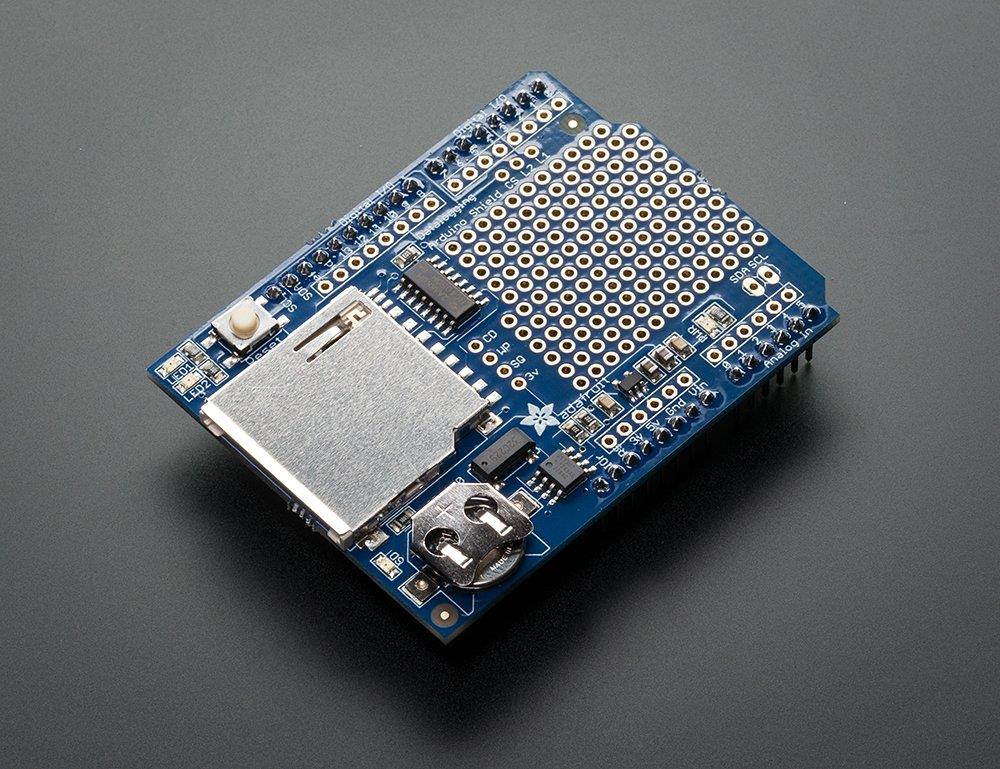 ADAFRUIT INDUSTRIES 1141 DATA LOGGING SHIELD BOARD, ARDUINO