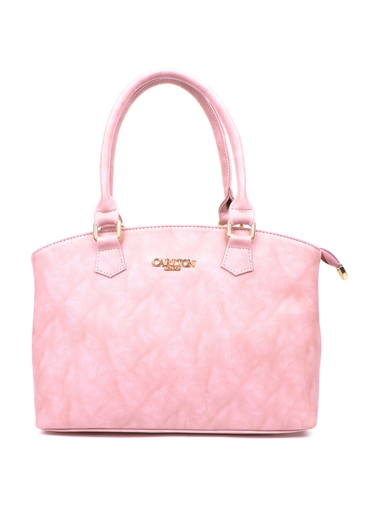 Carlton London Pink Medium Handbag
