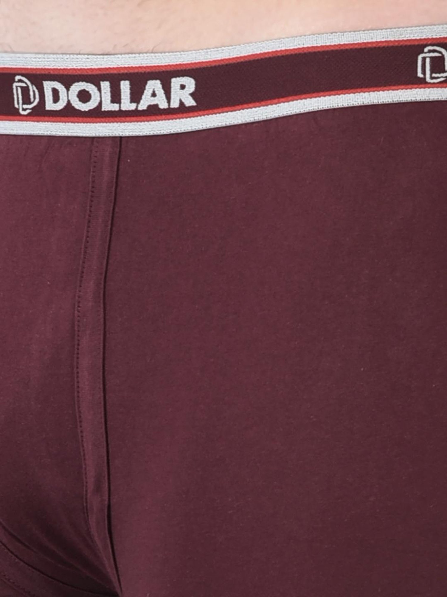 Dollar Bigboss Assorted Cotton Regular Fit Trunks - Pack Of 7