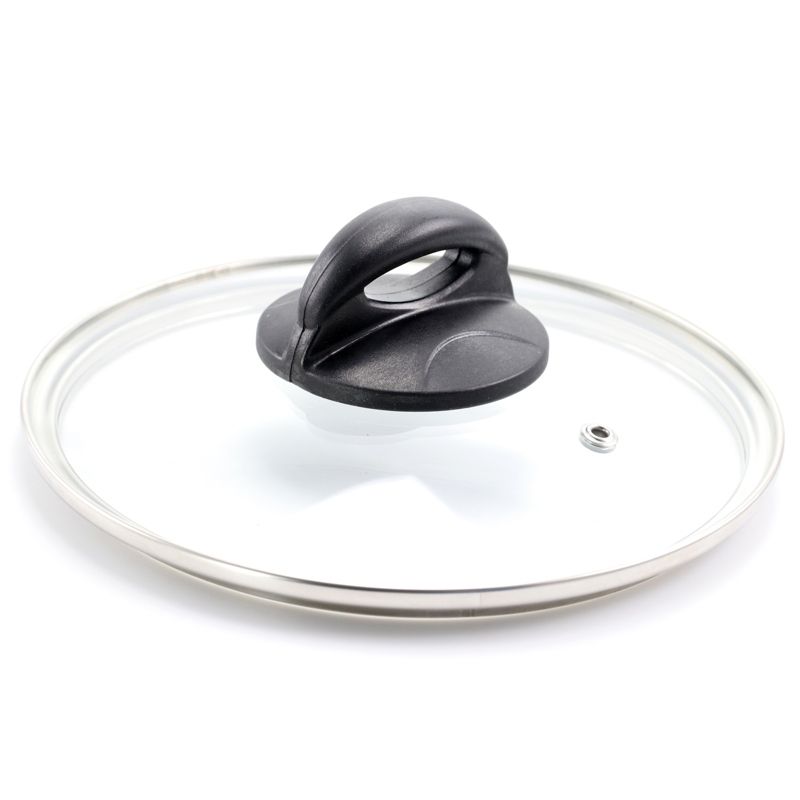 Gibson Home Hummington 1.7 Quart Titanium Sauce Pan with Lid in Copper