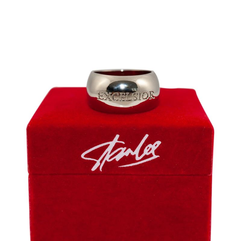 Nerd Block Stan Lee Excelsior Replica Ring Limited Edition Box