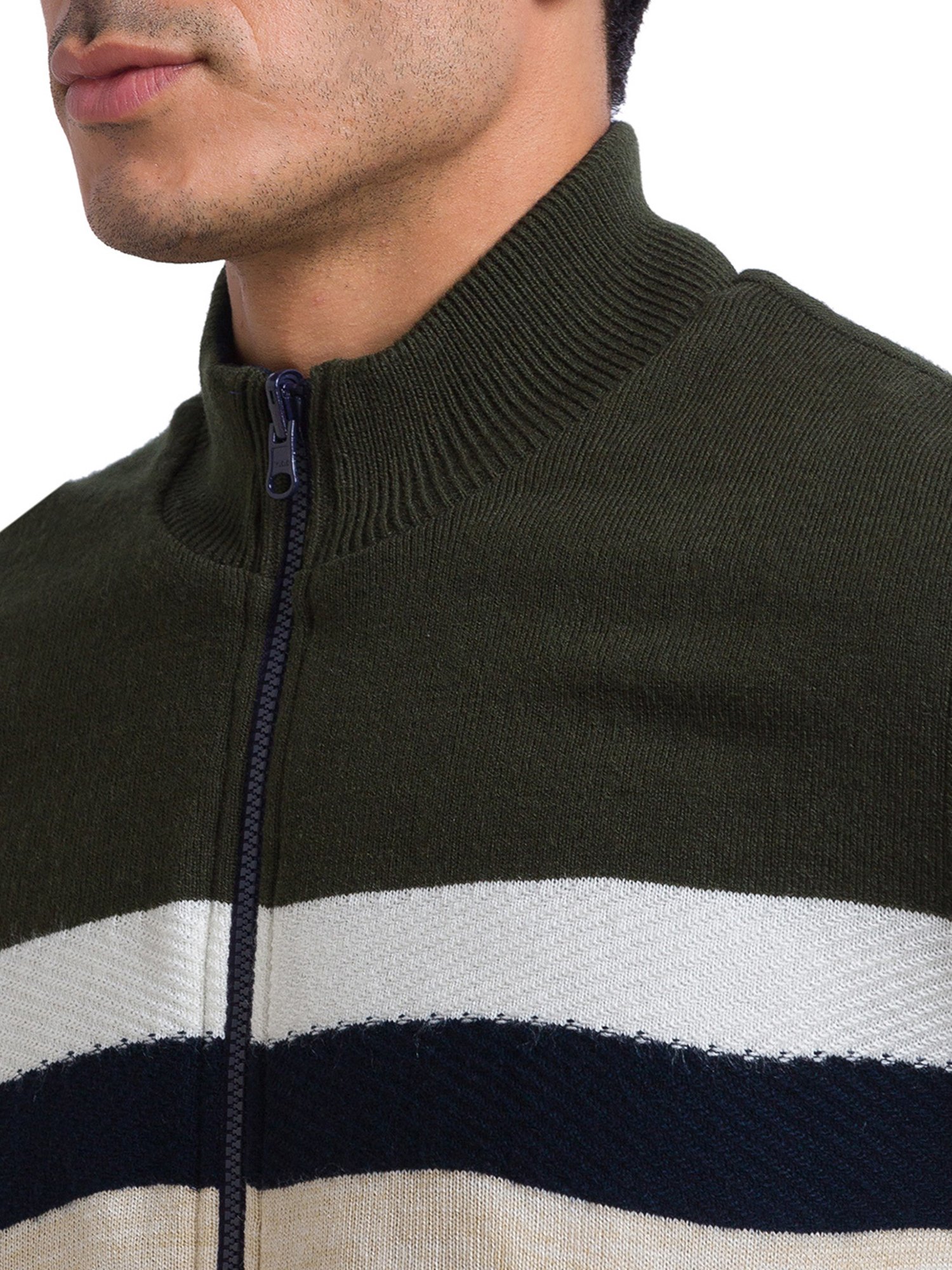 Parx Multicolor Regular Fit Sweater