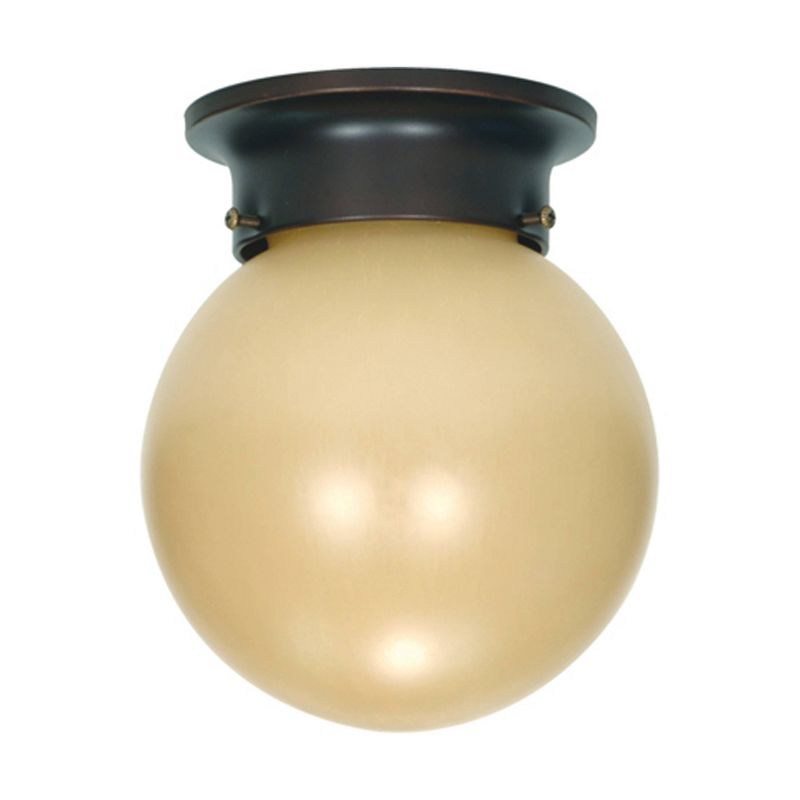 Ceiling Lights Flush Mount Mahogany Bronze - Aurora Lighting