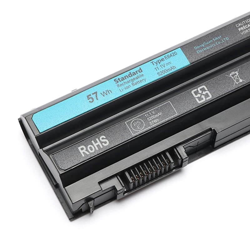 Laptop Battery for Dell Latitude E5420 E5430 E5520 E5530 E6420 E6430 E6520 E6530 Compatible PN3121163 3121242 T54F3 X57F1 KJ321 M5Y0X HCJWT 7FJ92 NHXVW PRRRF6Cell