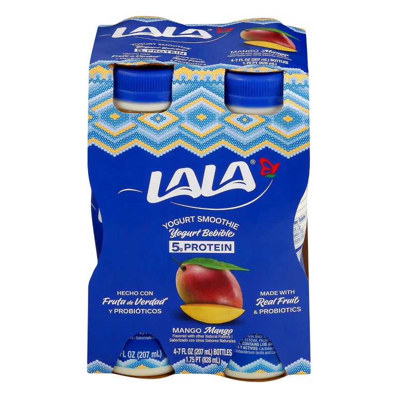 LaLa Tropical Mango Yogurt Smoothie - 7 fl oz/4ct