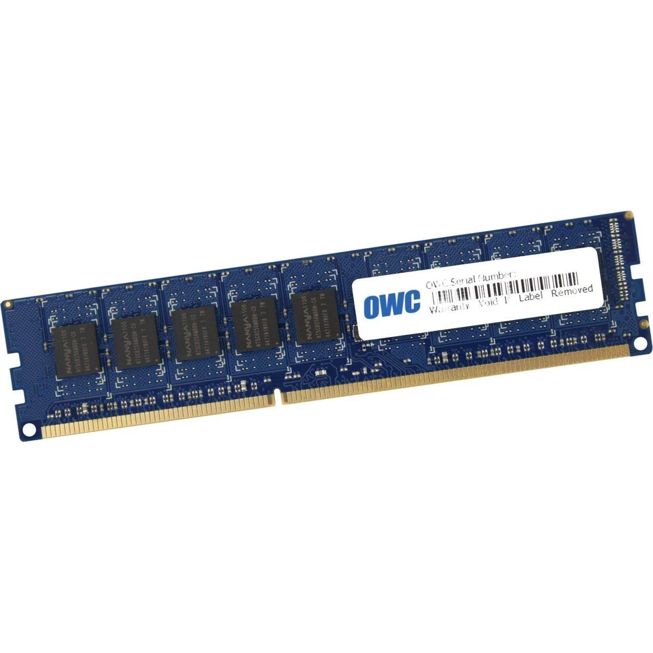 OWC 8GB PC3-8500 DDR3 ECC 1066MHz SDRAM DIMM 240 Pin Memory Upgrade Module For Mac Pro & Xserve 'Nehalem' & 'Westmere' models. . Model OWC8566D3ECC8GB