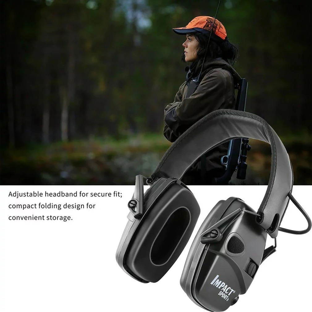 Noise Reduction Ear Muffs 82dB For Hunting Shooting Outdoor work Headphones Noise Reduction Hearing Protective Ear Protection