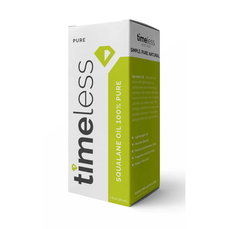 Timeless Skin Care 100% Pure Squalane Oil - 1 fl oz