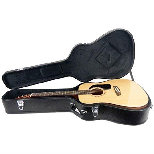 washburn apprentice 5 series dreadnought guitar w/hardshell case