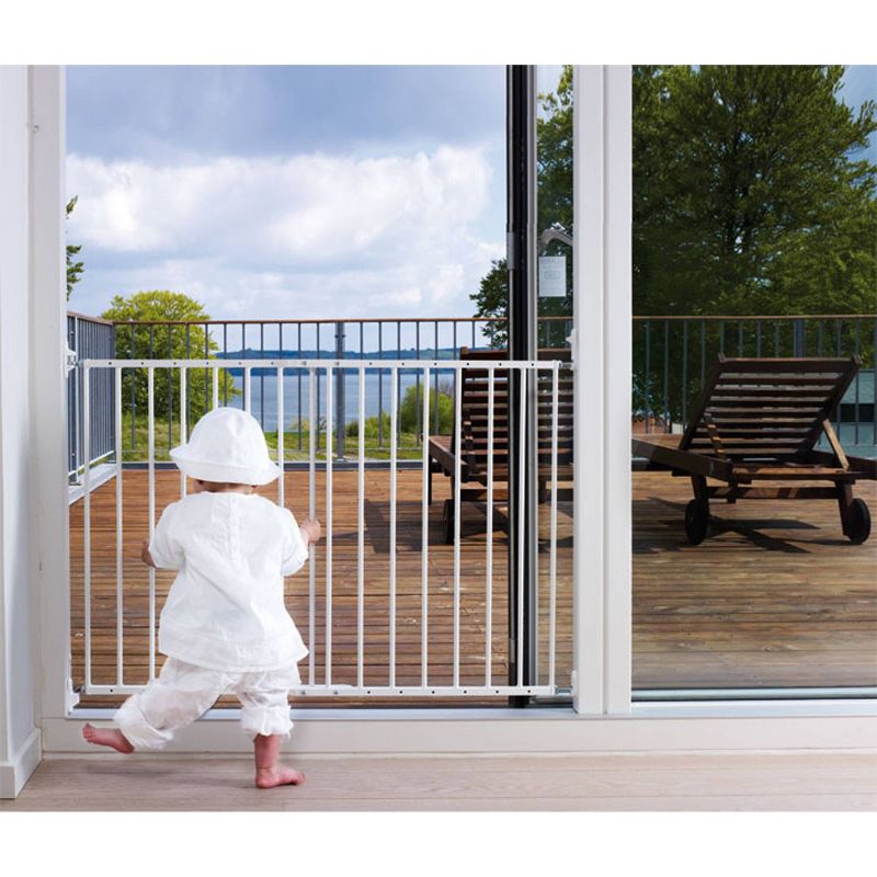 BabyDan MultiDan Metal Baby Gate - White