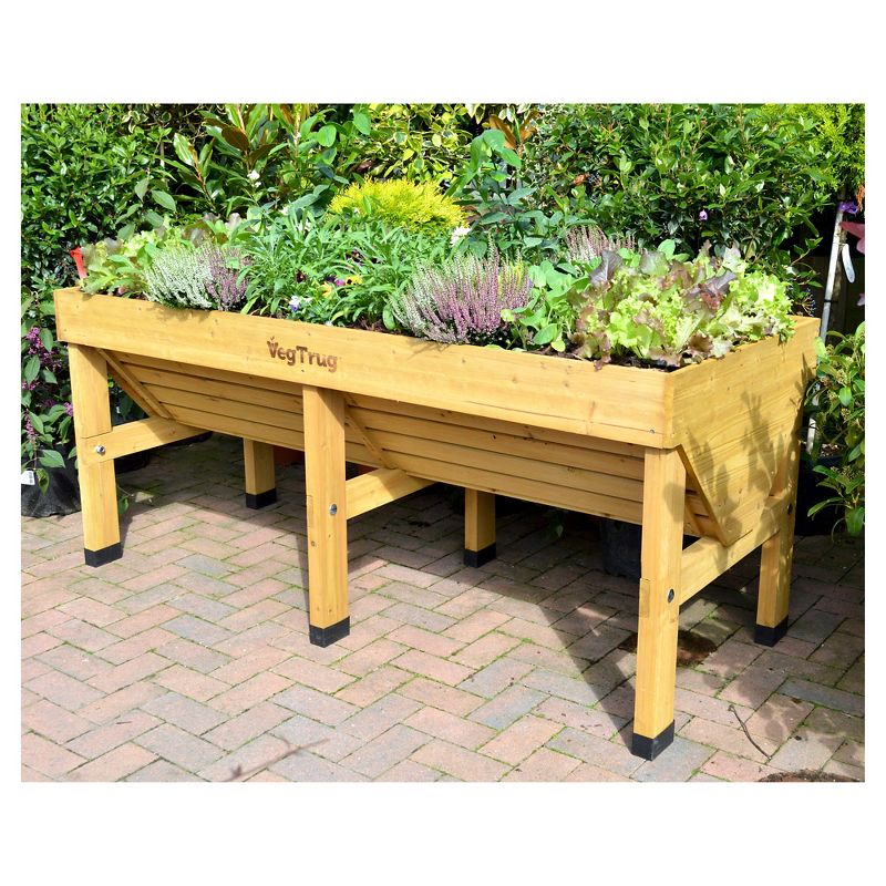 Medium Rectangular - Natural FSC 100% - Brown - VegTrug