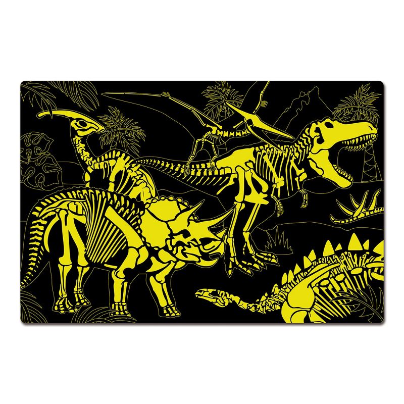 The Learning Journey Puzzle Doubles! Glow in the Dark! Dinos 100 pcs