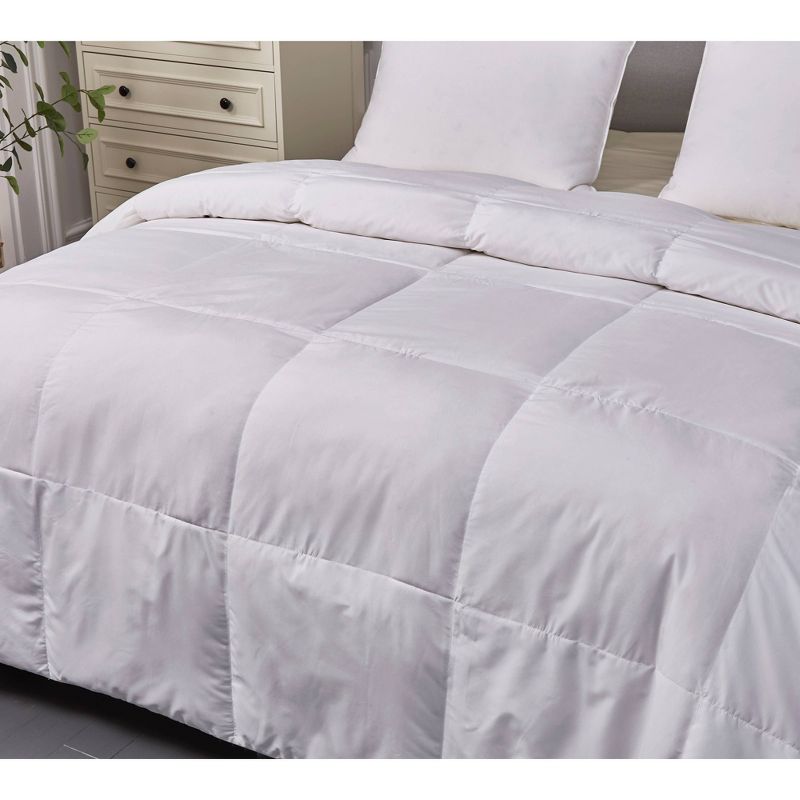 Microfiber Down Comforter (King) White - Kathy Ireland