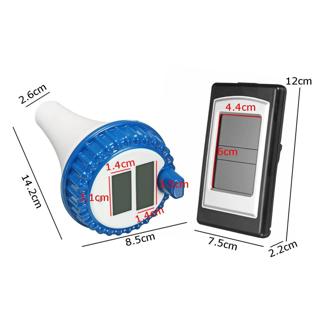 Professional Wireless Digital Swimming Pool Thermometer Wireless Thermometer In Swimming Pool Spa Hot Tub Waterproof Thermometer
