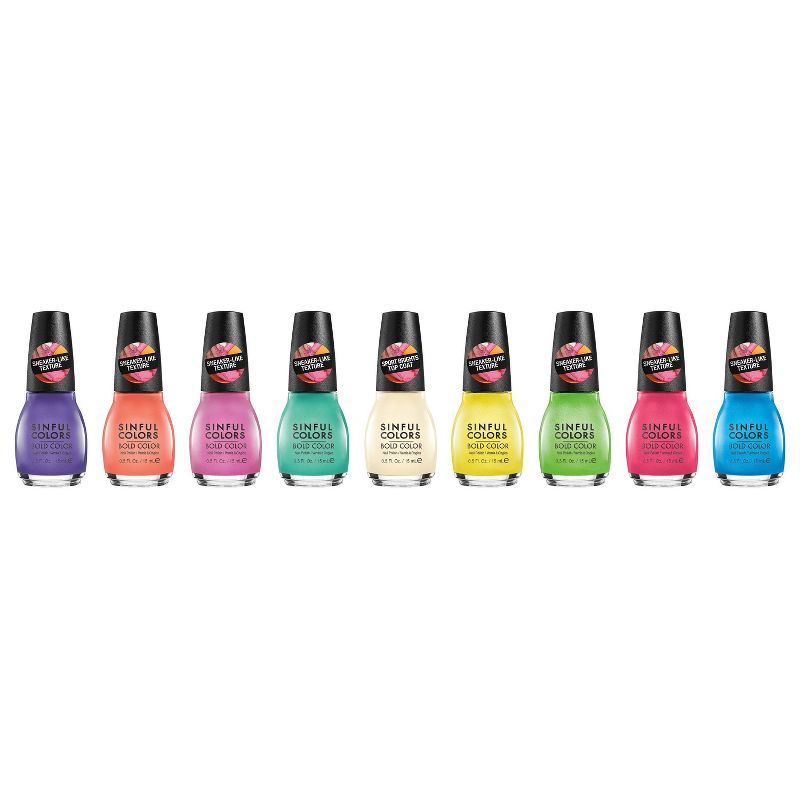 Sinful Colors Sporty Brights Top Coat - 0.5 fl oz