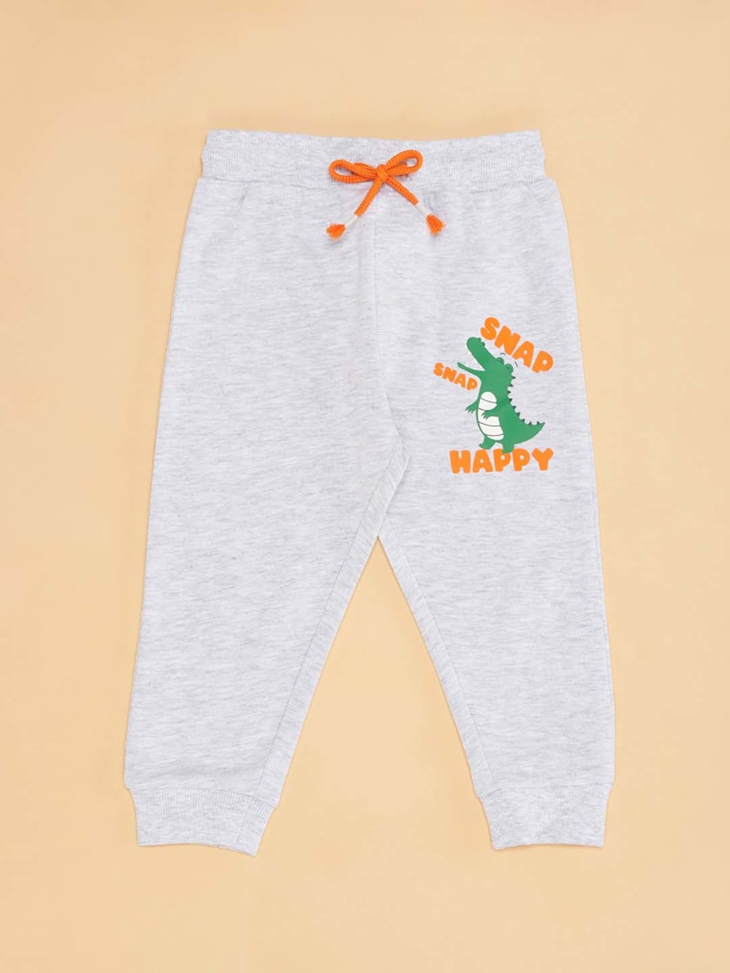 Ed-a-Mamma Baby Multicolor Printed Joggers (Pack Of 3)