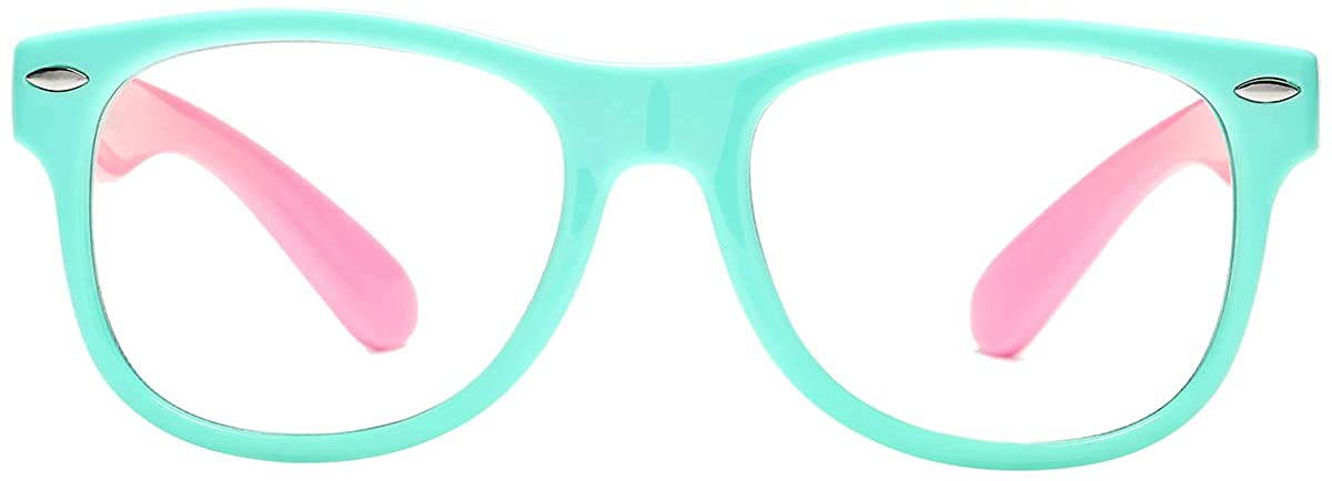 Blue Light Blocking Glasses for Kids - Boys & Girls Unbreakable Frame (3-12 Years)