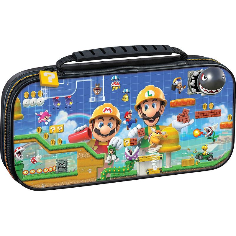 Nintendo Switch Game Traveler Deluxe Travel Case: Super Mario Maker 2