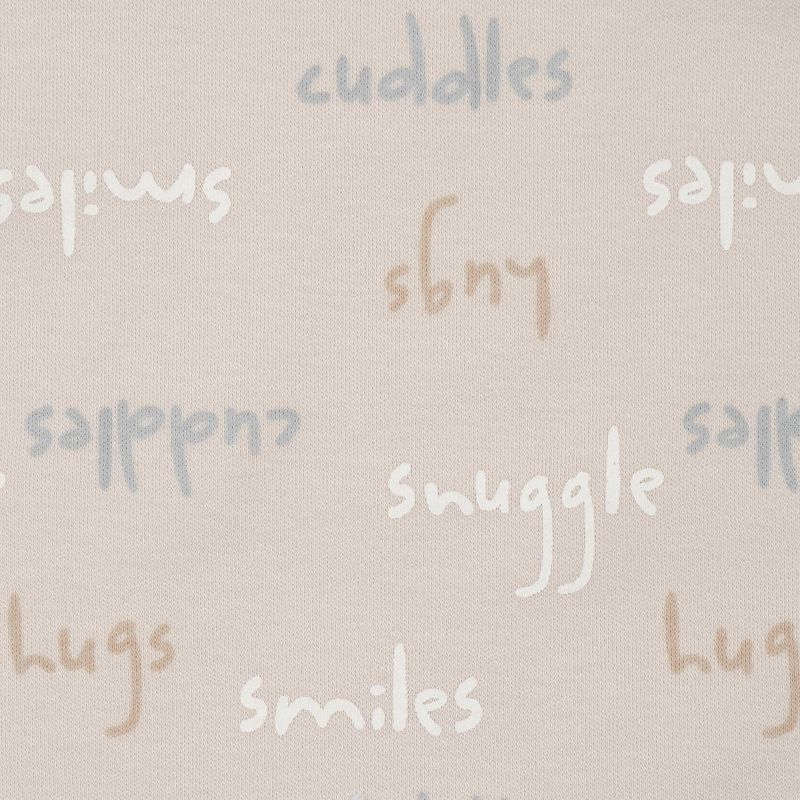 Gerber Baby 4pk Bear Interlock and Terry Burp Cloth Set - Cream