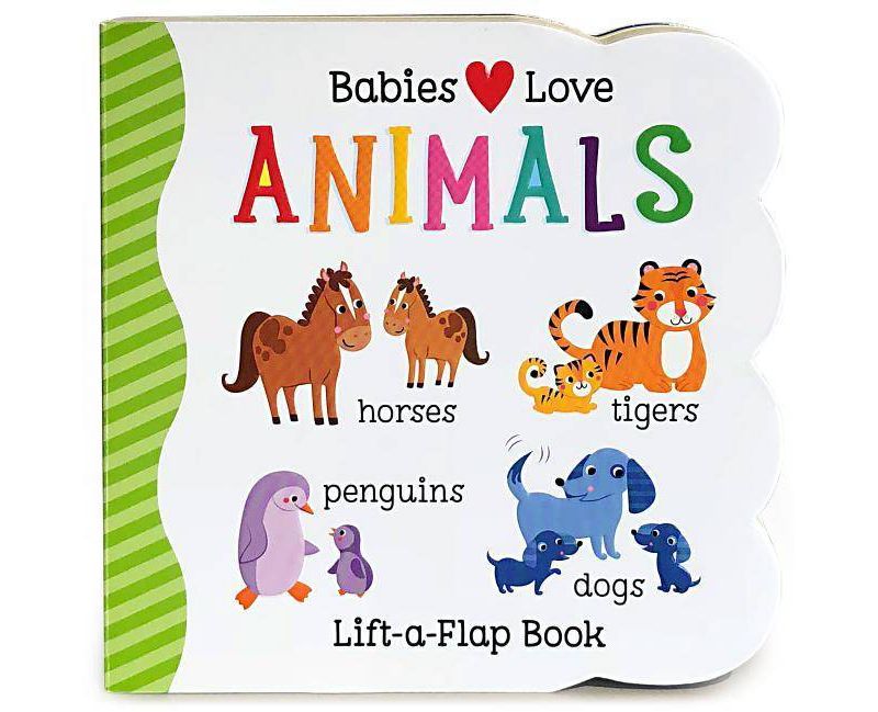 ANIMALS (Lift-a-Flap) (Scarlett Wing) (Board Book)