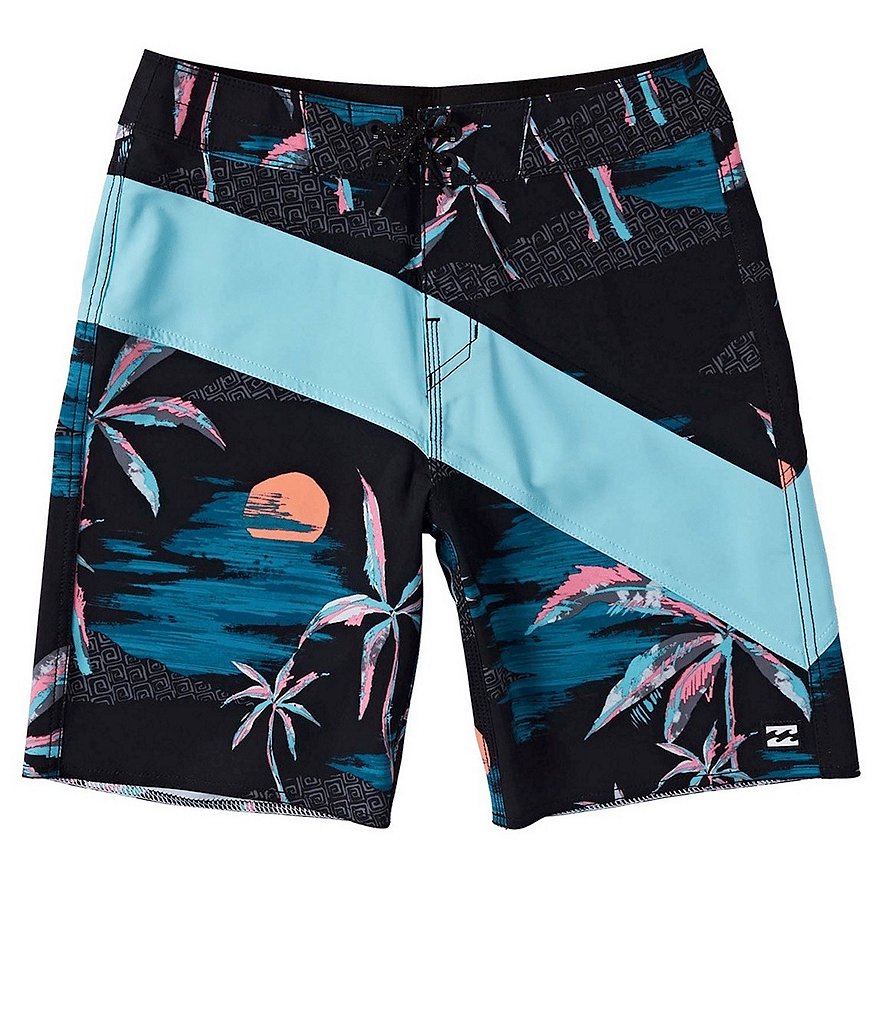 Hurley Big Boys 8-20 Gradient-Stripe Board Shorts
