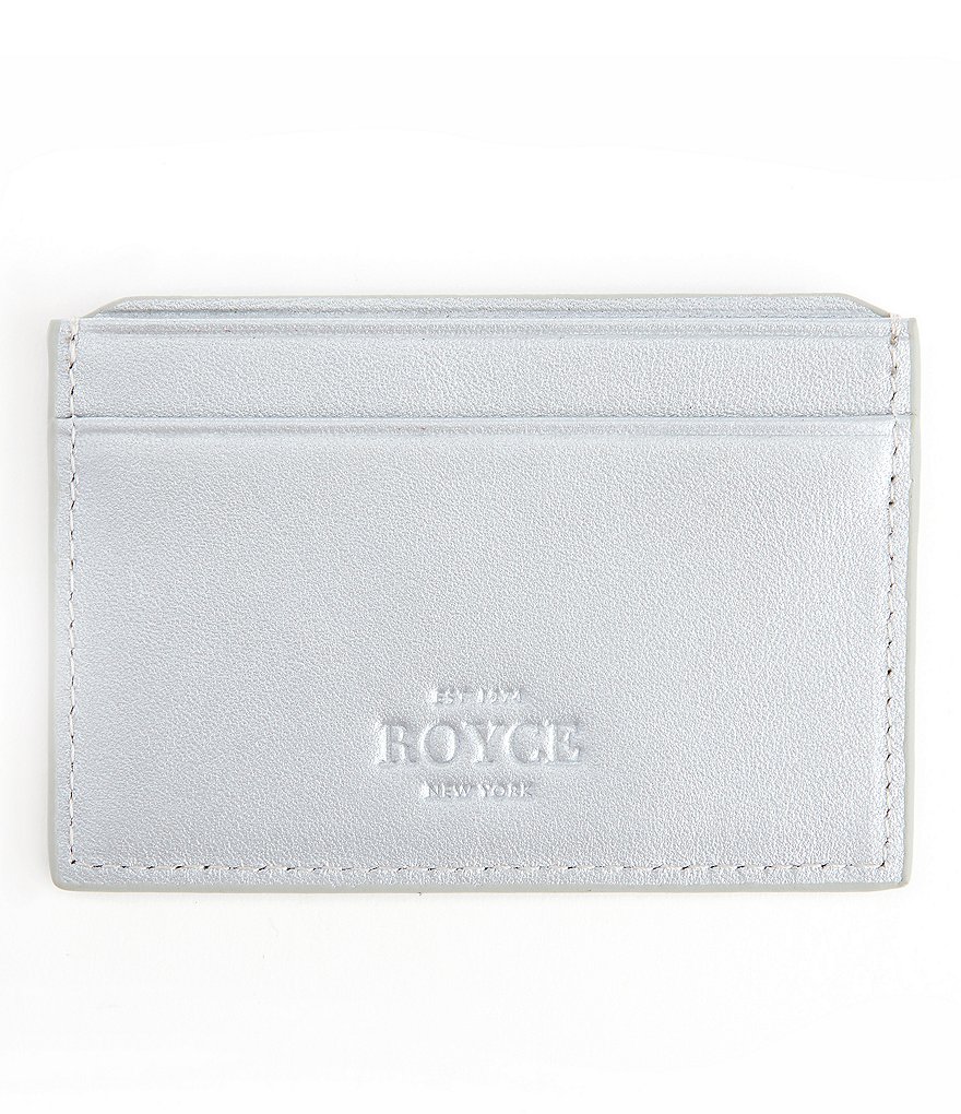 ROYCE New York RFID Executive Slim Credit Card Case
