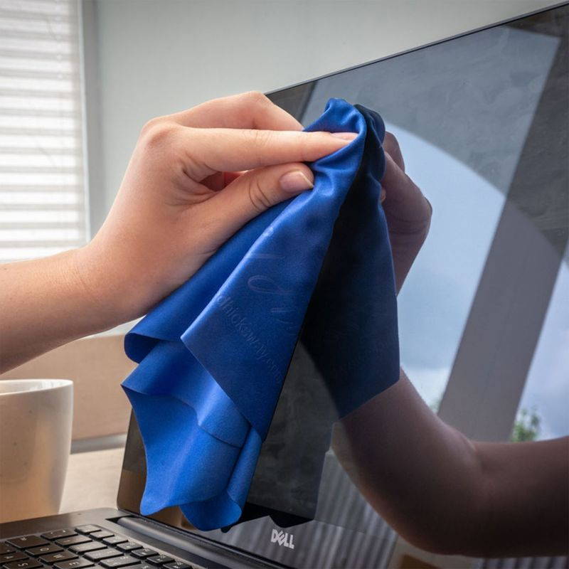 3* XL Premium Microfibre TV and Large Screen Cleaning Cloths 30cm x 30cm