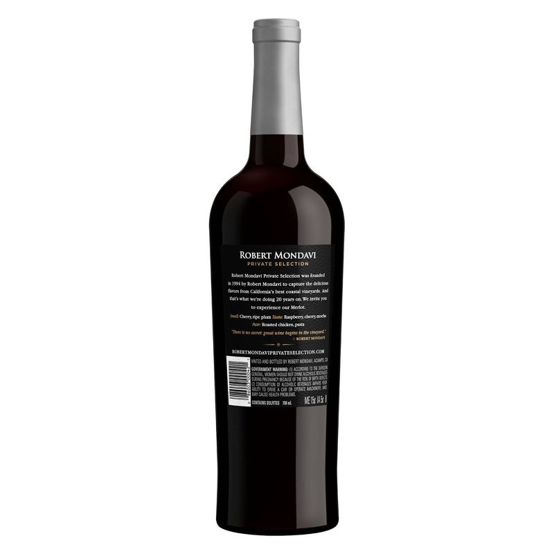 Robert Mondavi Private Selection Merlot Red Wine - 750ml Bottle