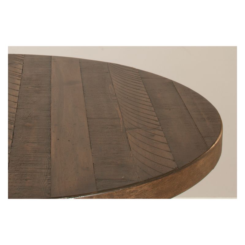 5pc Jennings Counter Height Dining Set Swivel Counter Height Stools Distressed Wood - Hillsdale Furniture