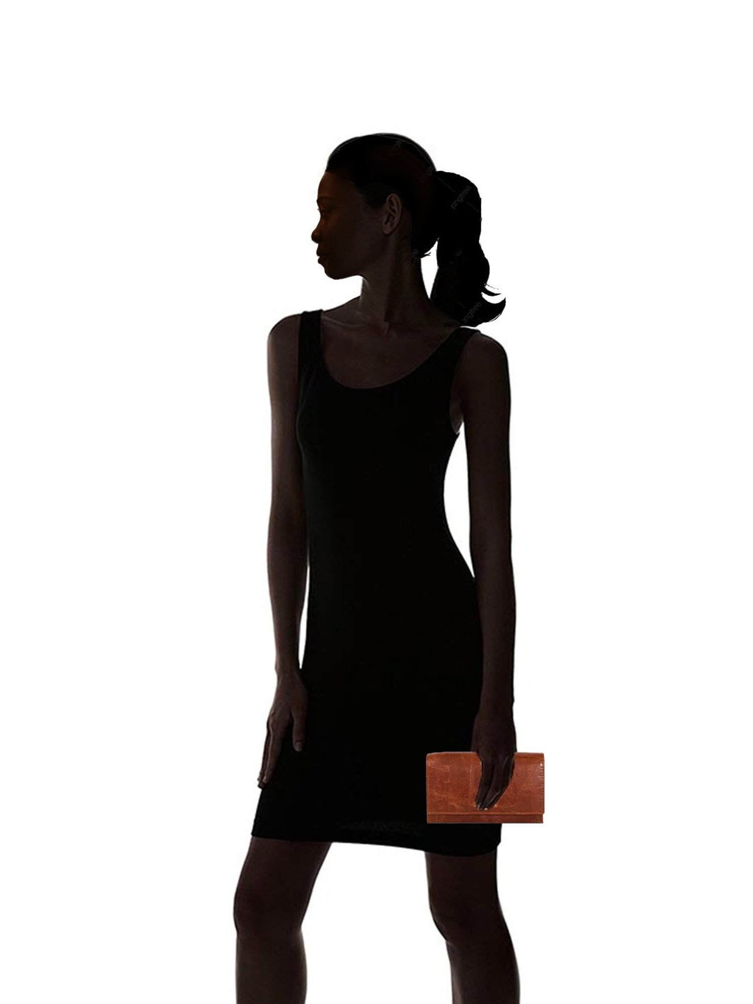 SASSORA Brown Textured Rfid Wallet for Women