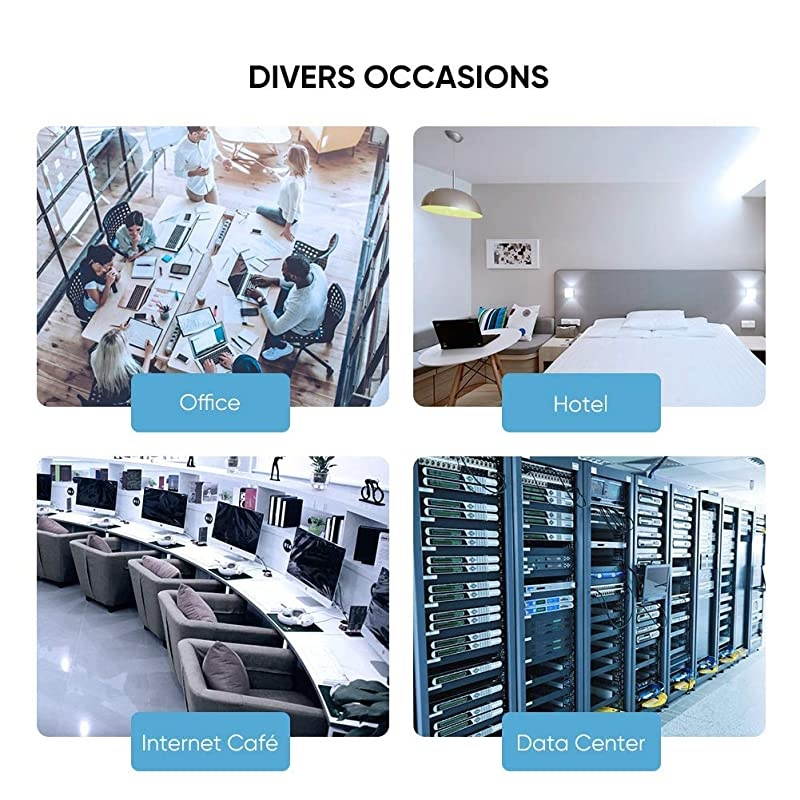 Cat 8 Ethernet Cable Cat8 RJ45 Network LAN Cord High Speed for Gaming PS4 Xbox One PS3 Modem Router PC Mac Laptop 25FT