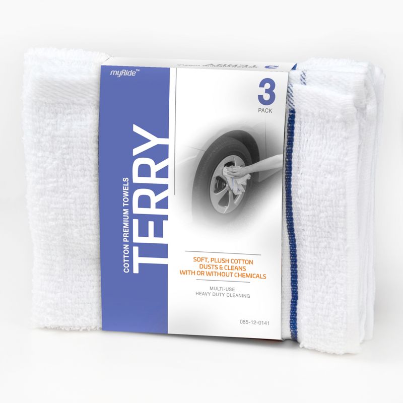 MyRide 3ct Cotton Premium Terry Towels