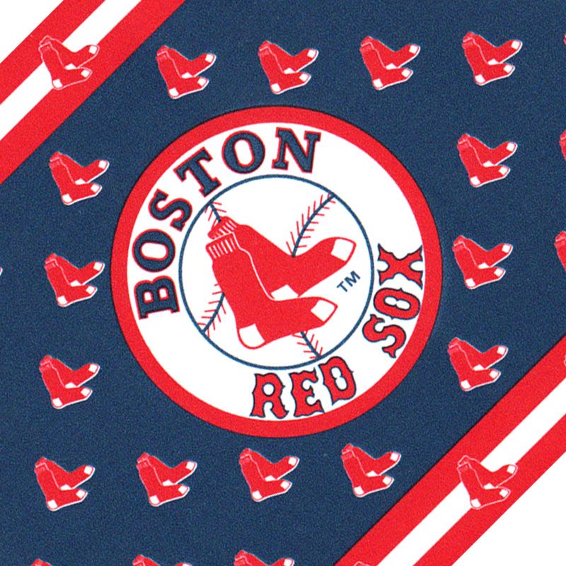 MLB Baseball Accent Wallpaper Border Roll - Boston Red Sox..