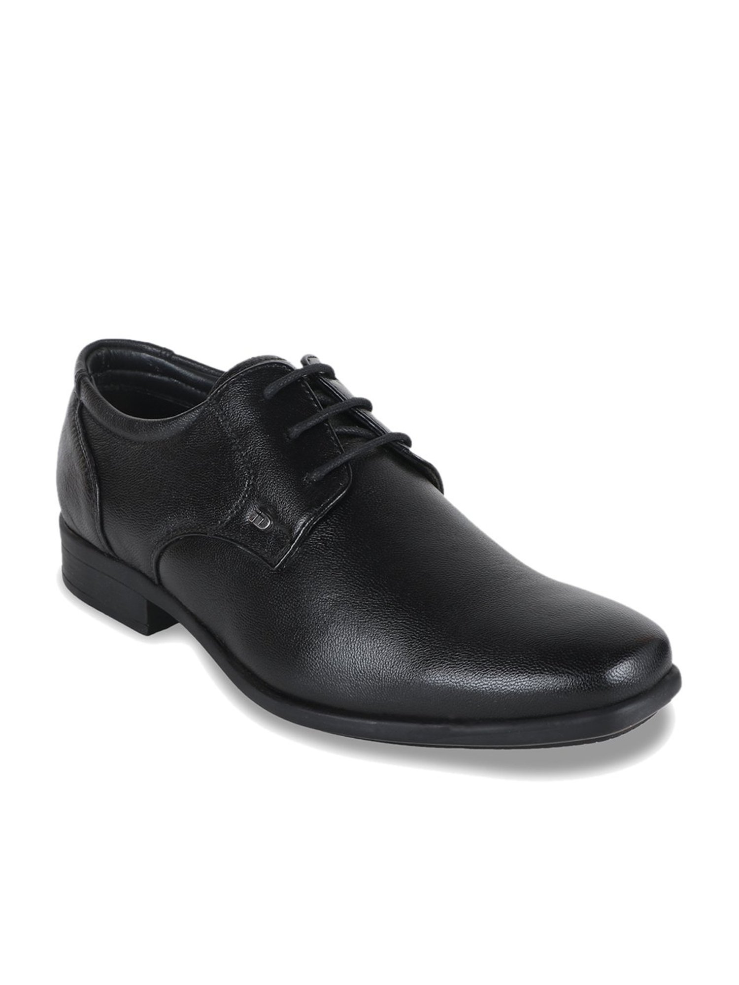 ID Men's Black Derby Shoes