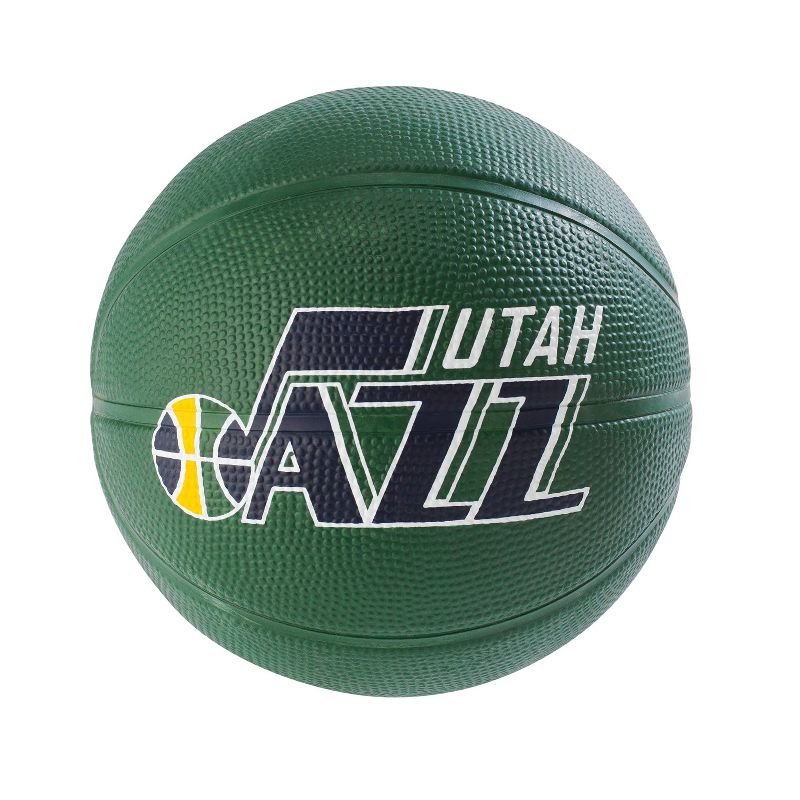 NBA Spalding Utah Jazz Mini 3" Rubber Basketball