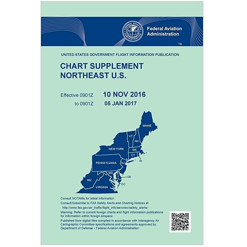Chart Supplement Northeast (Always Current Edition)