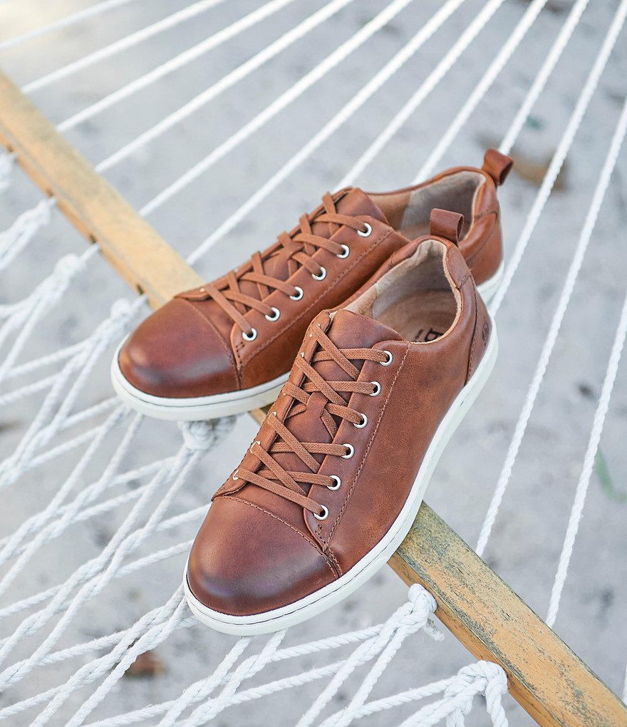 Born Men's Allegheny Leather Lace-Up Sneakers