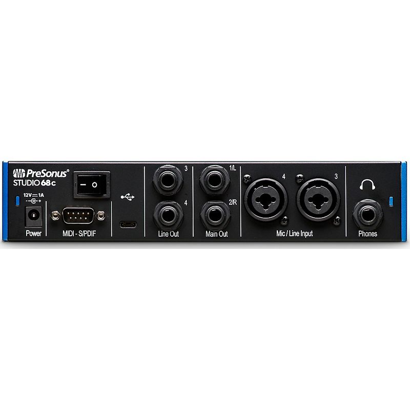 PreSonus Studio 68c USB-C 6x6 Audio/MIDI Interface