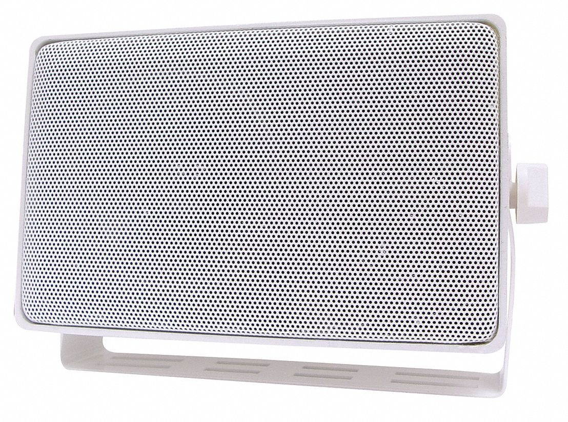 Speco Technologies DMS-3TSW WHITE 4 In. 80-Watt 3-Way Multi-Tap 70v Speaker