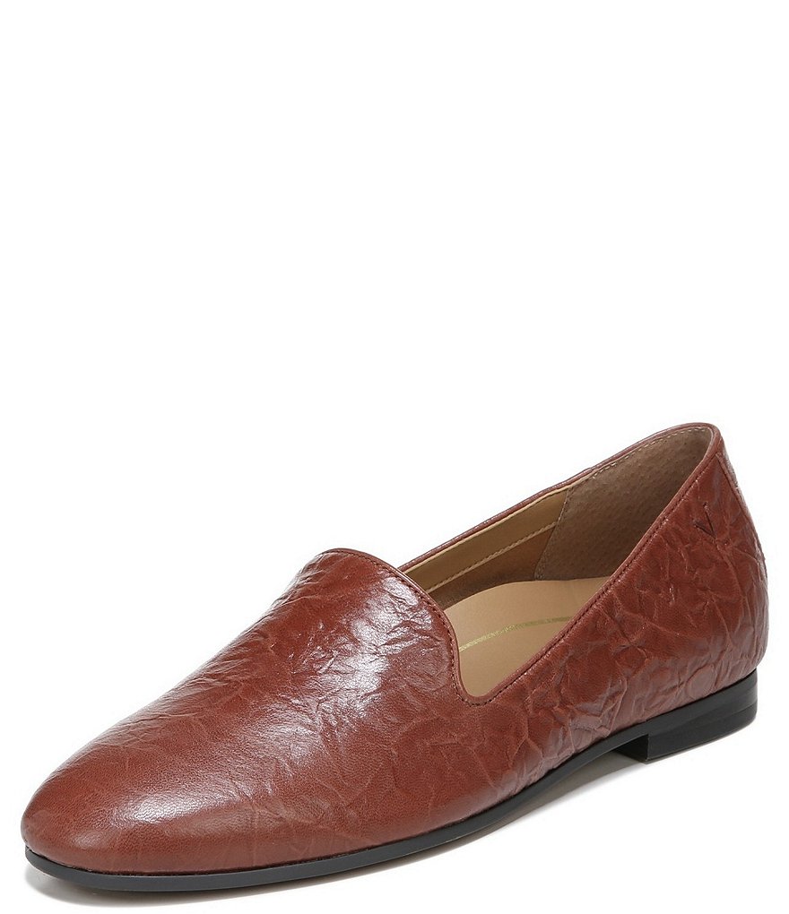 Vionic Willa II Leather Slip-On Loafers